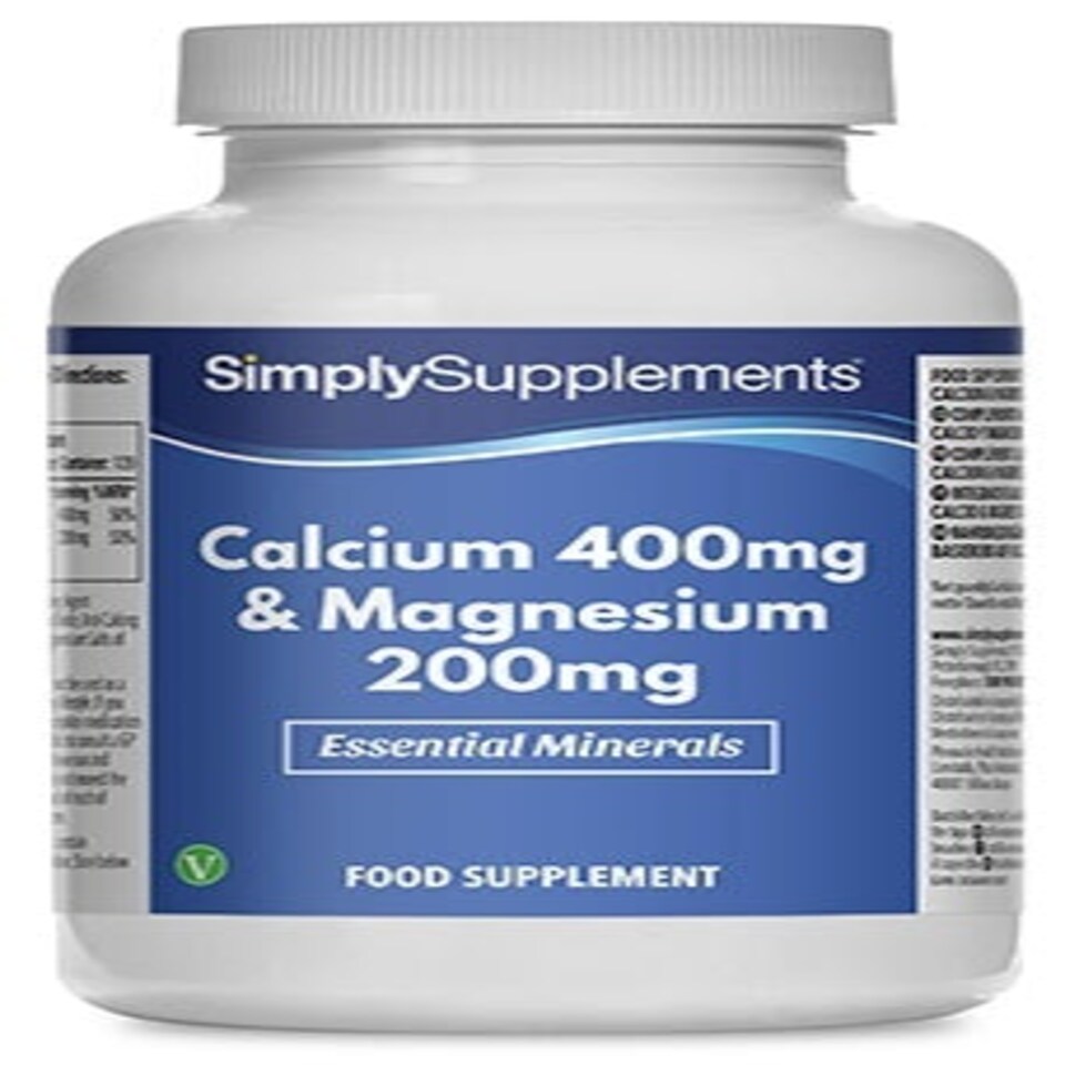 image 1 of Calcium 400mg & Magnesium 200mg Tablets - 120 Tablets