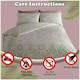 image 3 of VELVETIO Antoinette Printed Duvet Cover Set Reversible Polycotton Beddings Pink | Double
