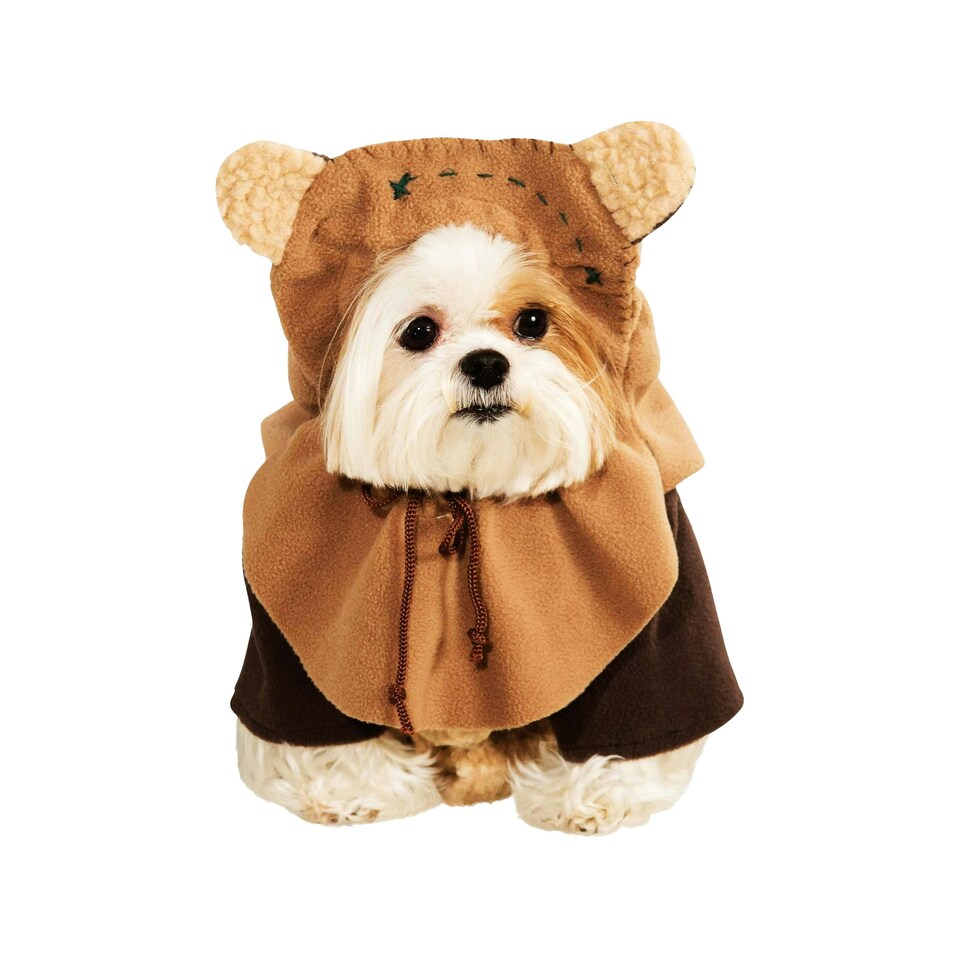image 1 of Star Wars Ewok Small Pet Costume - Brown - XL