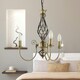 image 7 of Barley Twist - Antique Brass 3 Light Pendant Bronze