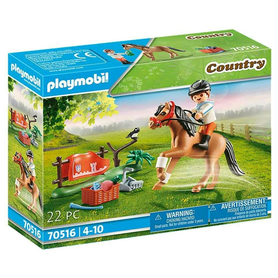 image 1 of Playmobil Country Collectible Connemara Pony Figure Pack with Accessories