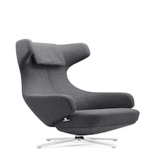 Sofia Exec Visitor Armchair Charcoal Grey