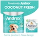 image 3 of Andrex Coconut Fresh Fragrance Toilet Rolls - 45 Flushable Biodegradable Rolls with Natural Coconut Scent for Fresh Clean Comfort