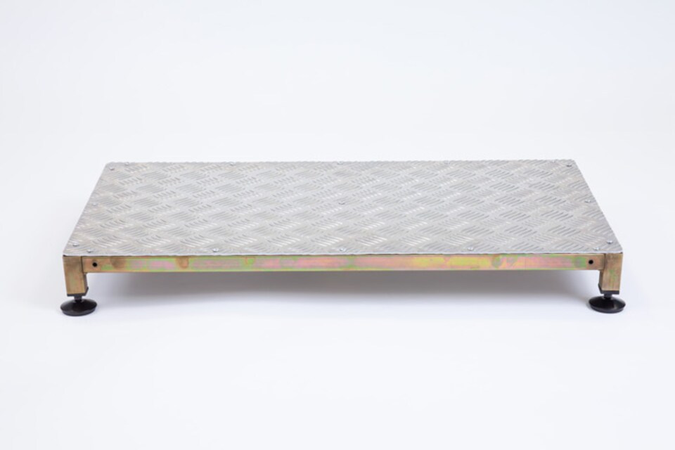 image 1 of The Ramp People Adjustable Mobility Step - Metal Outdoor Half Step