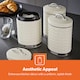 image 6 of GEEPAS 4 Pc Tea Coffee Sugar Canister & Bread Bin Set