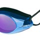image 3 of Arena Unisex Adult Tracks Mirror Swimming Goggles - Black/Blue/Multicoloured - One Size