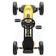 image 8 of AIYAPLAY Pedal Go-Kart for Kids with Silent EVA Wheels, Metal Frame, Yellow