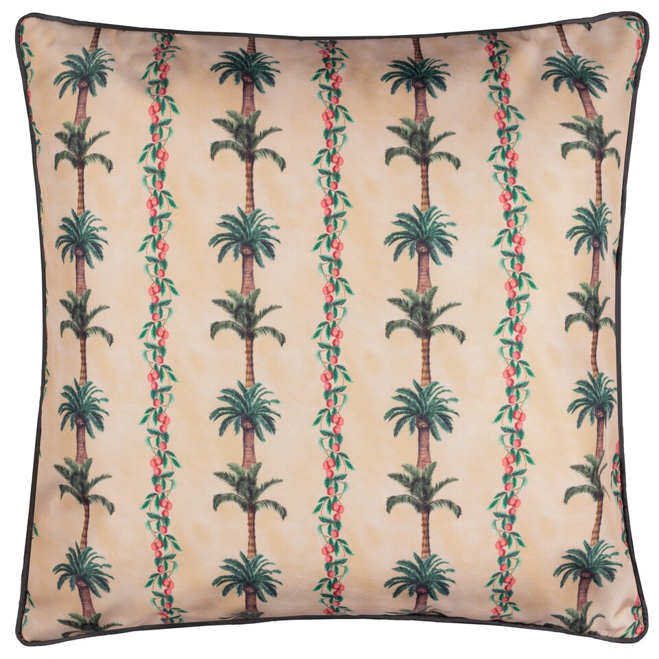 image 1 of Wylder Monkey Palm Stripe Outdoor Cushion