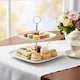 image 3 of Waterside Elegant Two-Tier Cake Stand