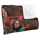 image 2 of Black Adam Logo Blanket - Multicoloured - One Size
