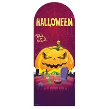 Halloween Single Backdrop Cardboard Cutout 194cm