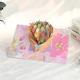 image 3 of Tulips in Hand 3D Pop Up Greeting Card