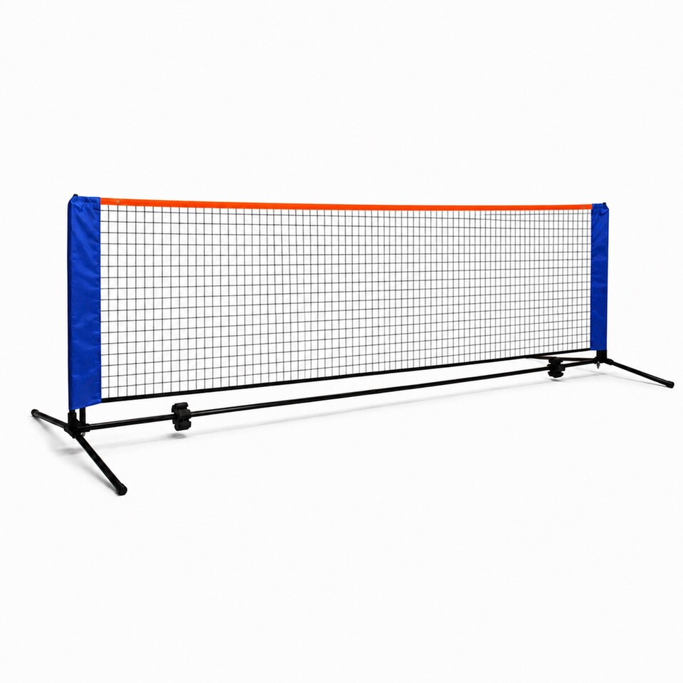 image 1 of Small 3m Adjustable Foldable Badminton Tennis Volleyball Net