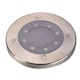 image 1 of Solar Powered Up Pathway Single Light Silver