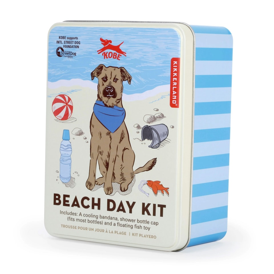 image 1 of Kikkerland Dog Beach Day All In One Kit