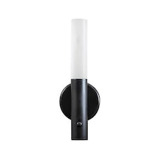 ValueLights Oakley Matte Black Wall Light & Integrated Bulb | Black