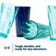 image 6 of 6 Multicoloured Plastic Tumblers - Teal
