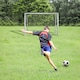 image 2 of SPORTNOW 6ft x 2ft Football Goal, Simple Set Up Football Training Net
