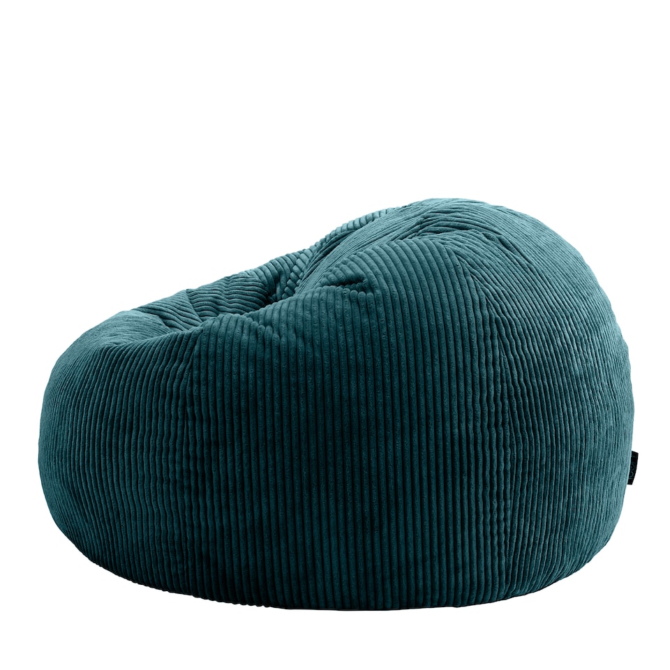 image 1 of Kingston Classic Beanbag Corduroy Teal Set of 2 | Green | Teal | 2