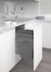 image 1 of SIGE 70L UnderCounter PullOut Waste Bin Set, 2 x 35L Removable Bins, Suits 600mm Cabinet, SideMounted SoftClose