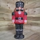 image 3 of 60 LED Acrylic Nutcracker Outdoor Christmas Decoration Cool White Light Up Garden Ornament