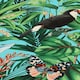 image 2 of Erismann Paradisio 2 Jungle Birds Textured Wallpaper - Blue/Green - 10m x 53cm