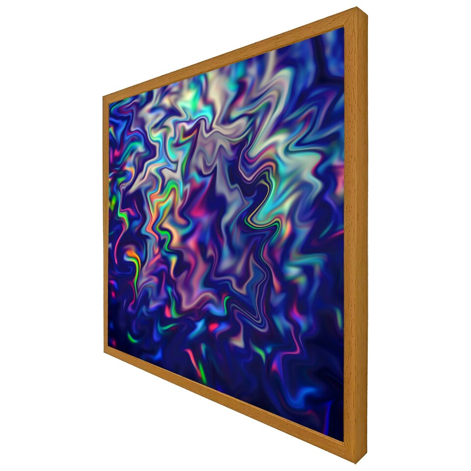 image 1 of Psychedelic marble (Picture Frame) Brown | XS