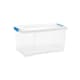 image 1 of Medium Under Bed Clear Storage Box | Clear | 1