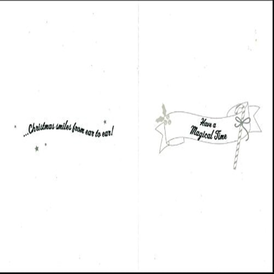 image 1 of Hallmark - Giggling There...Twirling Here...' - Christmas Card