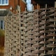 image 2 of Primrose Willow Hurdle Fence Panel Bunch Weave Coppiced Handwoven 6ft x 3ft