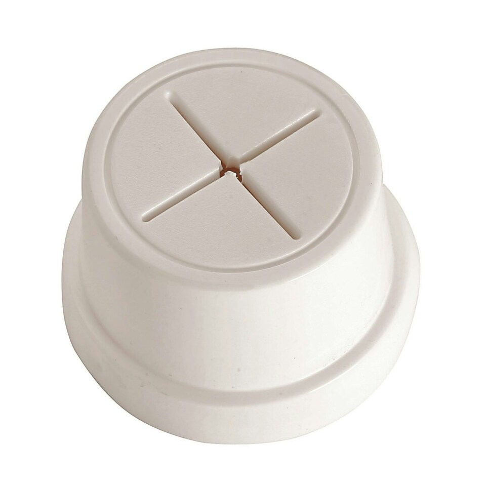 Croydex Single Cloth Holder - Cream - One Size