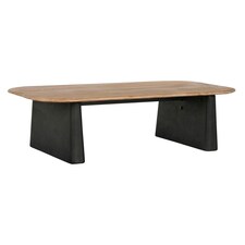 Centre Table Home ESPRIT Black Natural 120 x 60 x 32 cm N/A