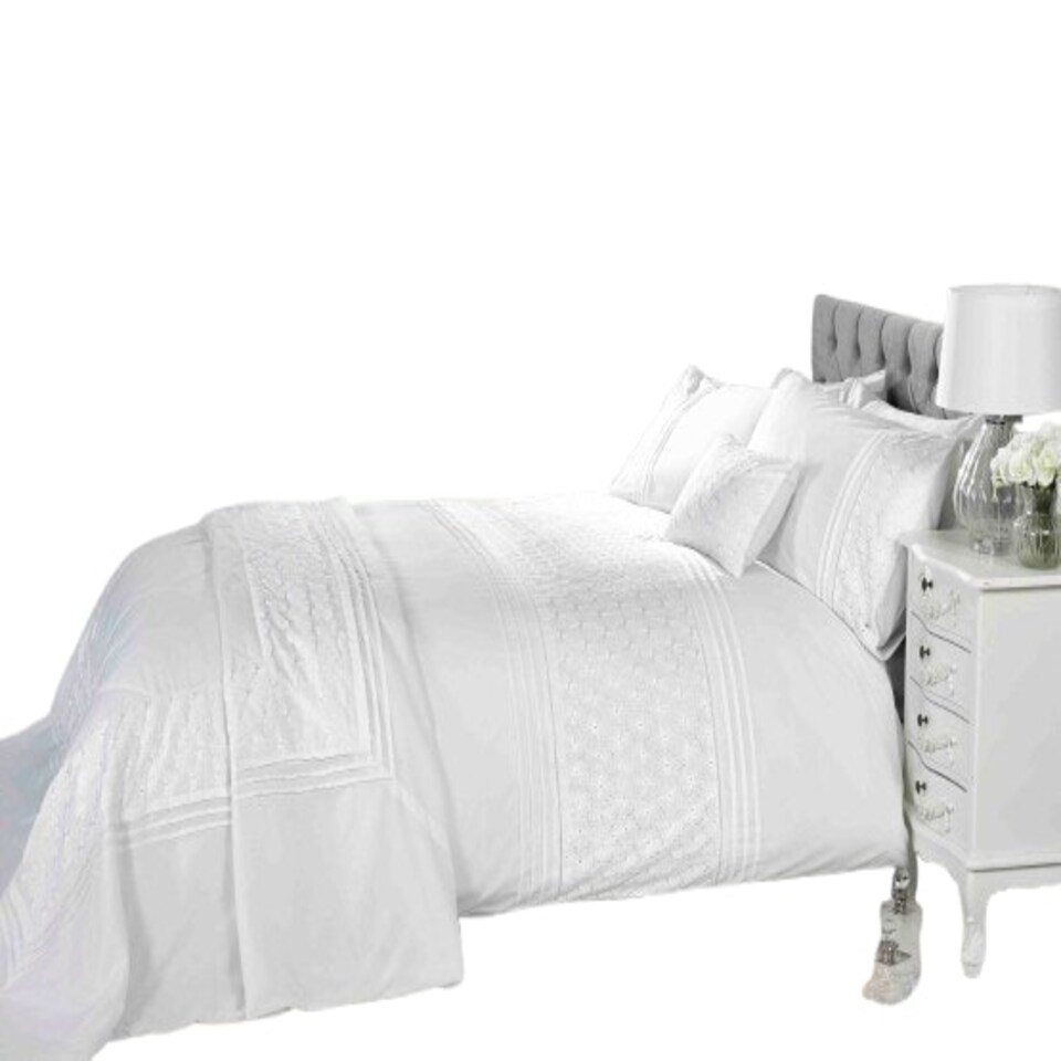 image 1 of Everdean Cushion Cover Filled Boudoir White