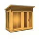image 2 of Lela 8x4 Summerhouse - L162.1 x W252.4 x H229.9 cm Brown