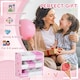 image 5 of ZONEKIZ Storage Unit W/9 Removable Storage Baskets for Nursery Playroom, Pink 