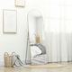 image 2 of HOMCOM Floor Mirror Wall Mount Leaning Standing Mirror 50 x 150cm Gold Tone
