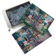image 2 of Cheatwell Games Rainy Day Stroll Jigsaw Puzzle 1000 Pieces