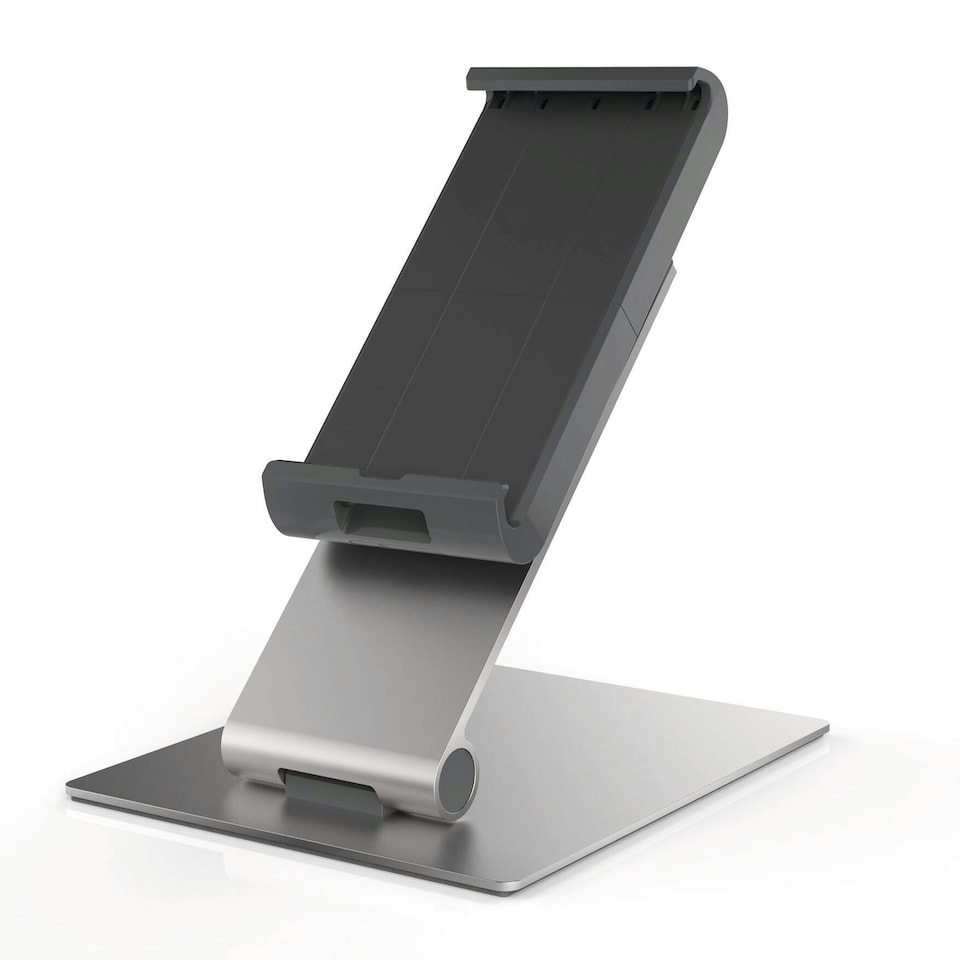 Durable Aluminium WALL Mounted Tablet Holder for 7-13 inch Devices with Anti Theft Lock & 360 Degree Rotation - 893023