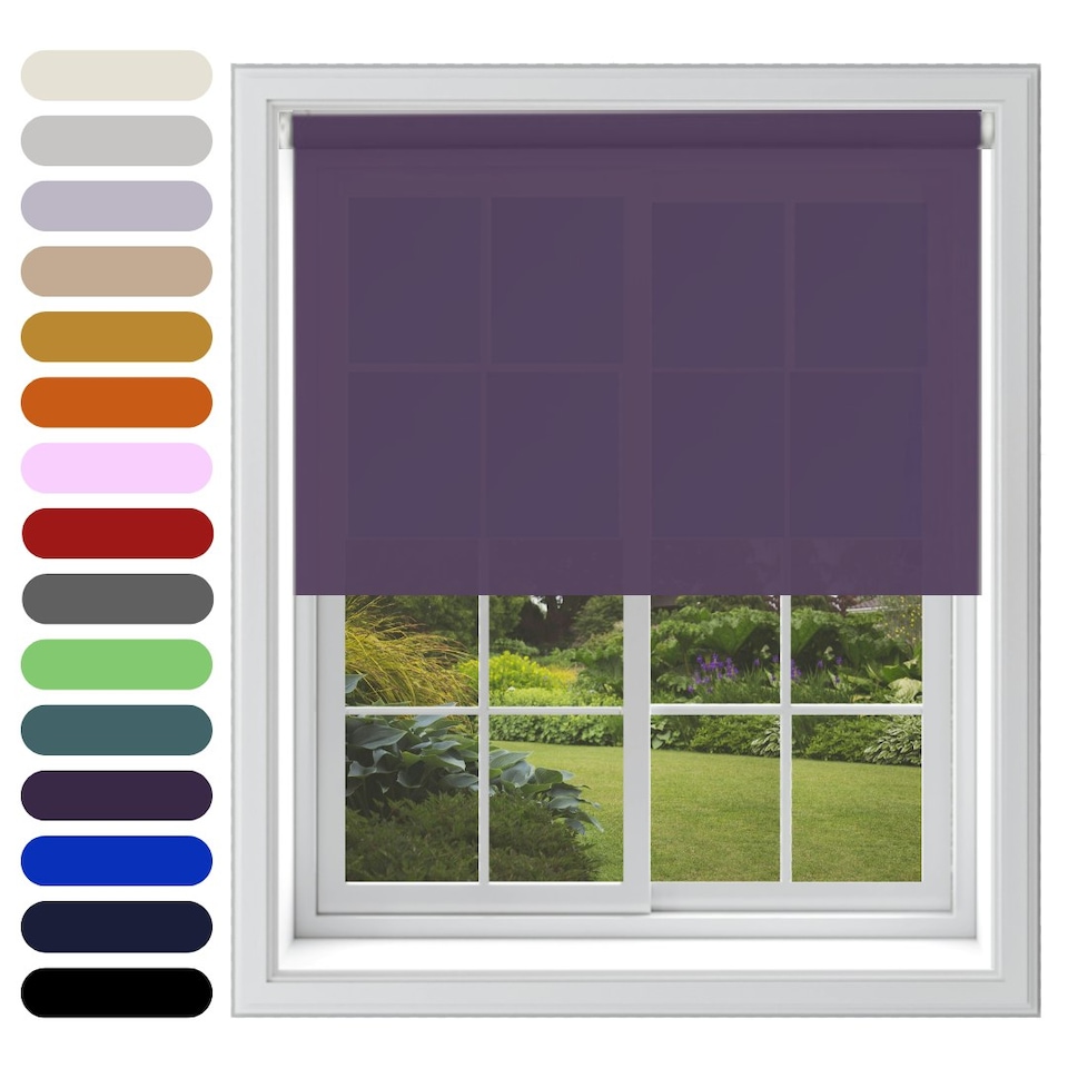 image 1 of Daylight Roller Blind 60cm x 160cm | Grey | Light Grey