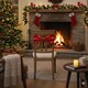 image 5 of 50cm Large Metallic Christmas Chair Bows Sashes Party Dining Decor Wedding | Red | Red | Set of 4