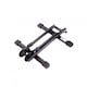 image 6 of Folding Bike Bicycle Floor Parking Stand Rack Holder