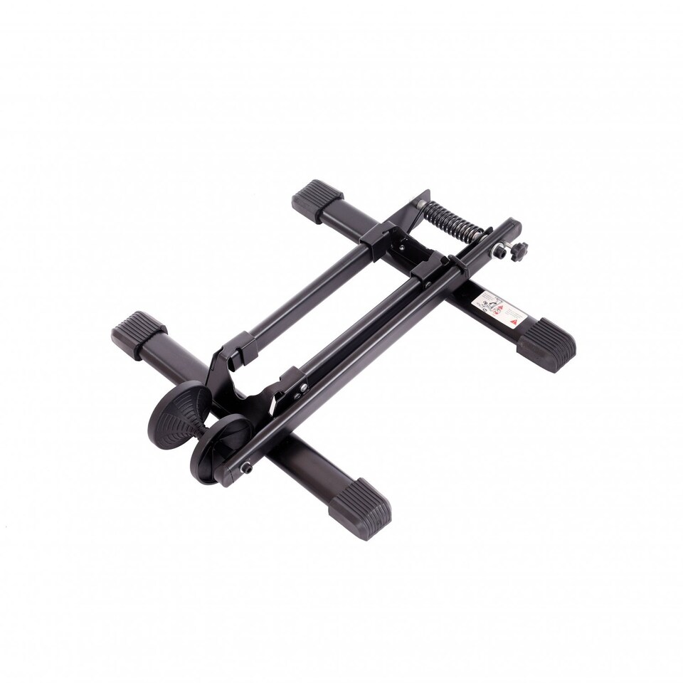 image 1 of Folding Bike Bicycle Floor Parking Stand Rack Holder