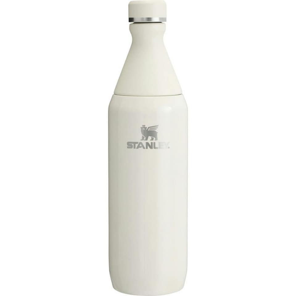 image 1 of Stanley All Day Slim 600ml Water Bottle - Cream - One Size