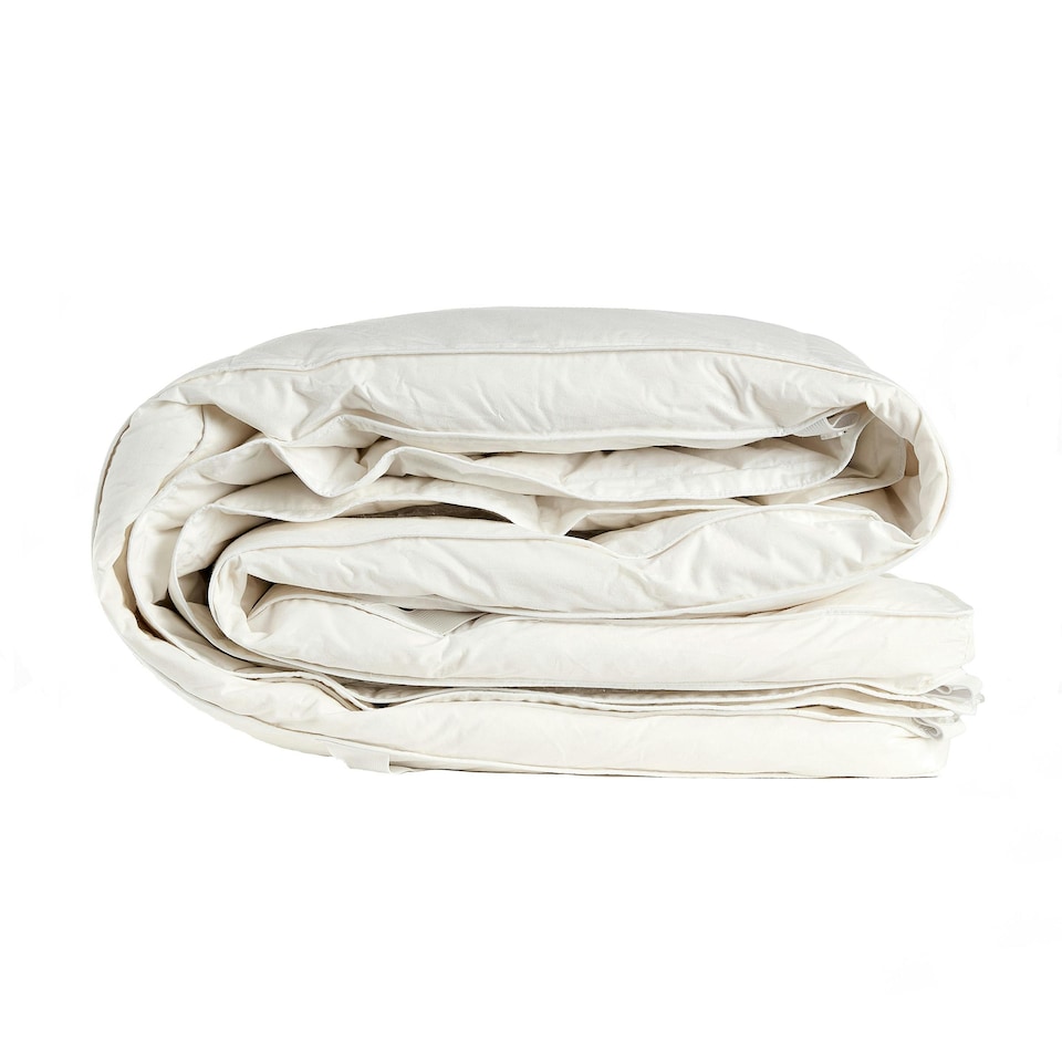 image 1 of Goose Feather & Down Mattress Topper White Super King
