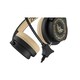 image 3 of The Legend Of Zelda Childrens/Kids Logo Interactive Headphones - Black/Gold - One Size
