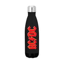 Rocksax AC/DC Drink Bottle - Logo Black | One Size