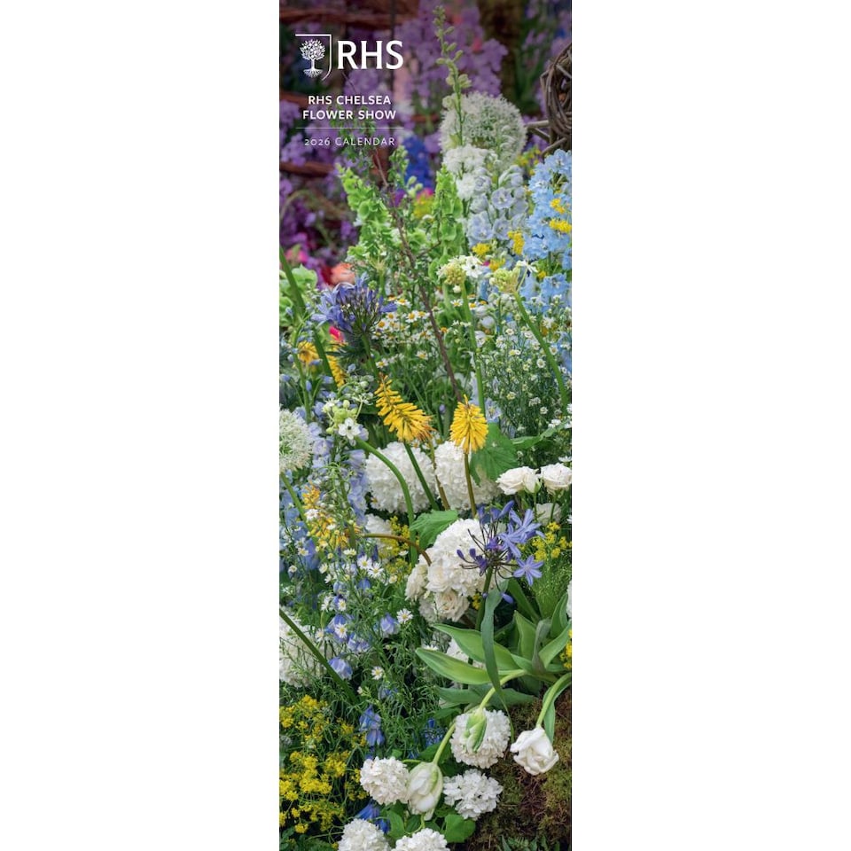 RHS CHELSEA FLOWER SHOW 2026 SLIM CALENDAR