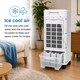 image 4 of EMtronics Portable Fan Evaporative Air Cooler Conditioner / Humidifier with Timer and 4 Litre Water Tank