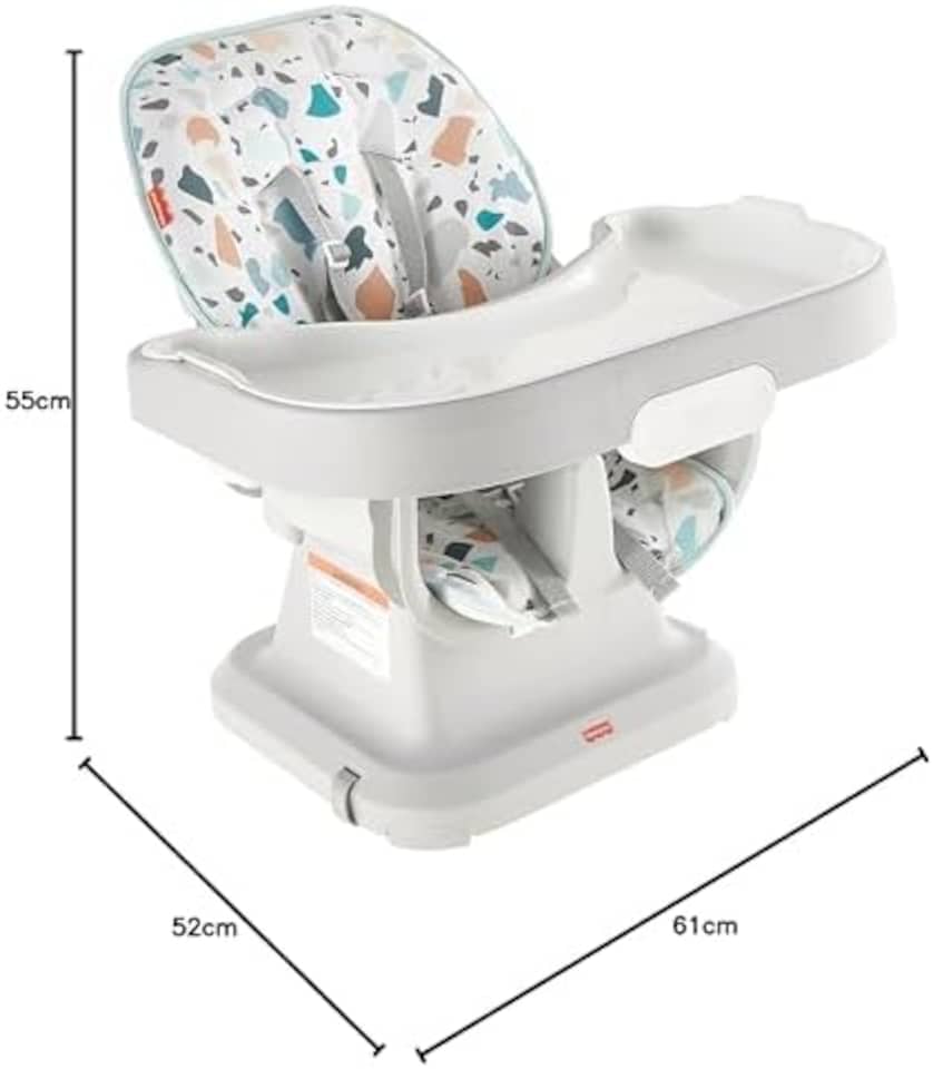 image 1 of Fisher Price SpaceSaver Simple Clean High Chair