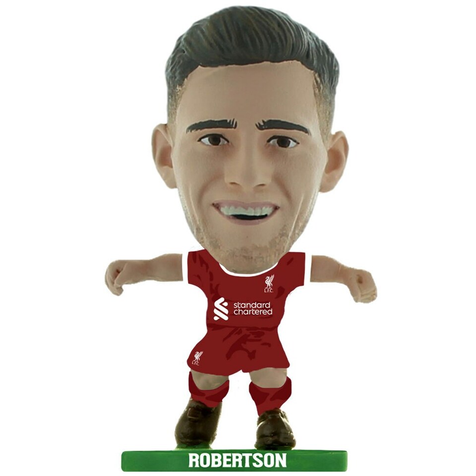Liverpool FC Andrew Robertson 2024 SoccerStarz Football Figurine - Maroon/White/Green - One Size
